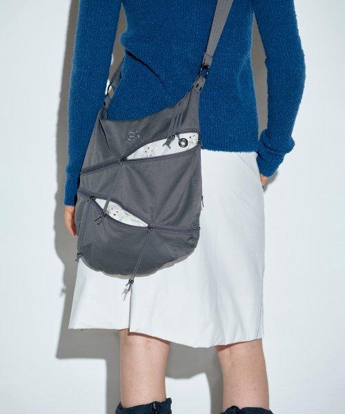 Expendable Hobo Bag D.Gray