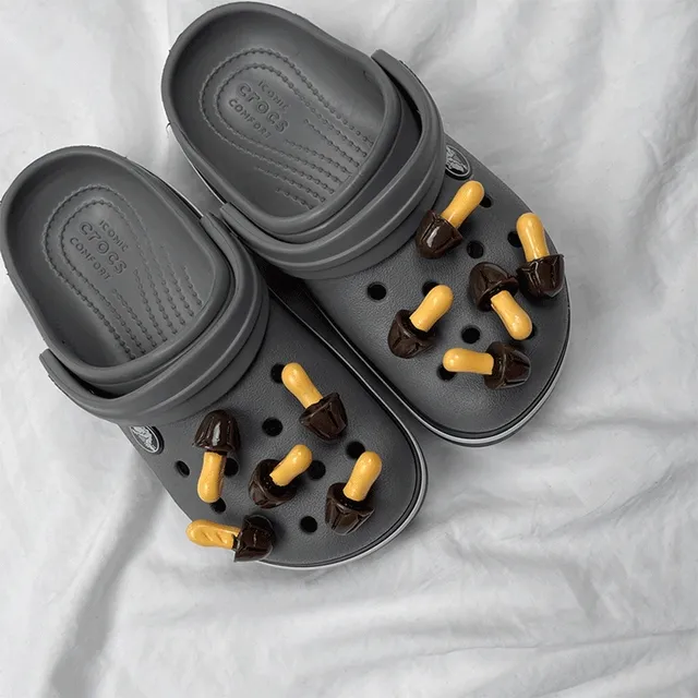 [당일출고] 송이버섯 초코 딸기 과자 입체 파츠 참 세트 14pcs 자비츠 지비추 즈비츠