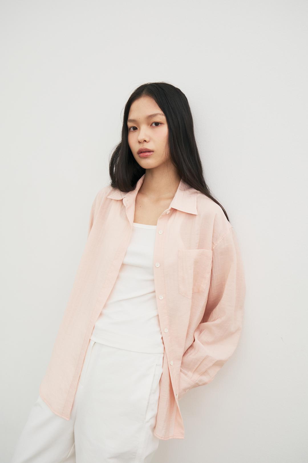 Rit Sheer Shirt (Pink)