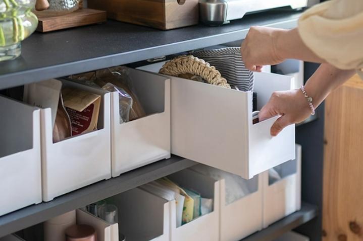 1+1 무료배송! 팬트리 리빙박스 정리함 3size 2color