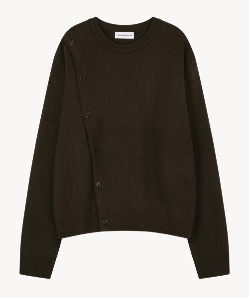 다이애그널 니트(브라운)