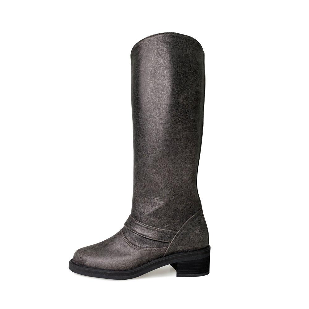 Biker Long Boots (2color)