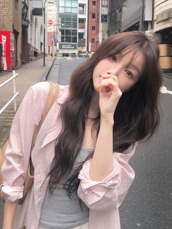 슬로우앤드 [살안타템/문의폭주!] #SLOWMADE. 톰톰 잔체크 루즈핏셔츠 - 3 color