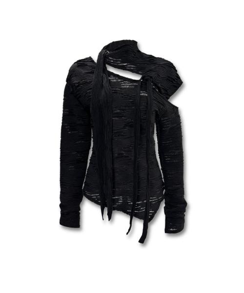 LAYERED SCARF LONG SLEEVE