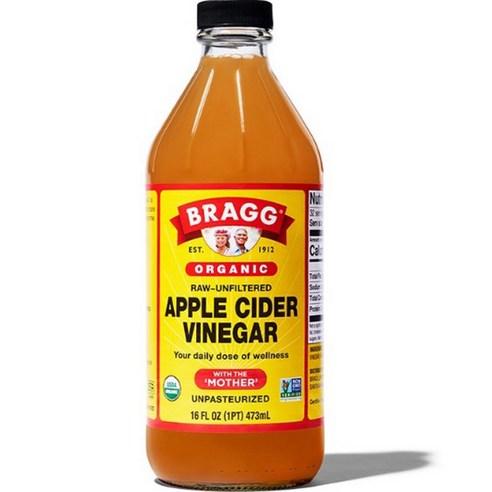 브래그 유기농 사과 식초, 473ml, 1개 - DHA | 쿠팡