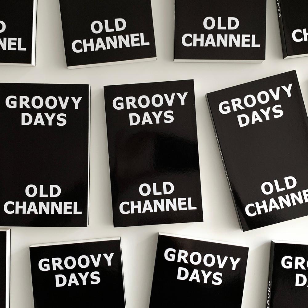 올드채널 GROOVY DAYS DIARY ver.8 - BLACK 만년 다이어리 그루비데이즈 블랙