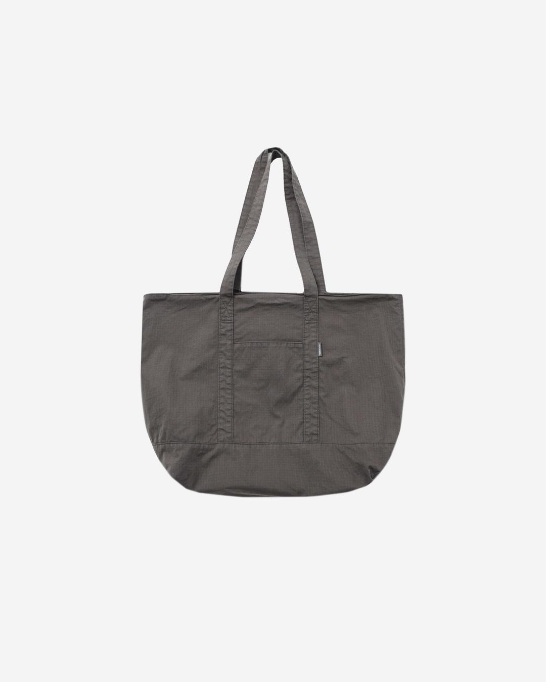 AV BIG TOTE BAG (WASHED CHARCOAL)