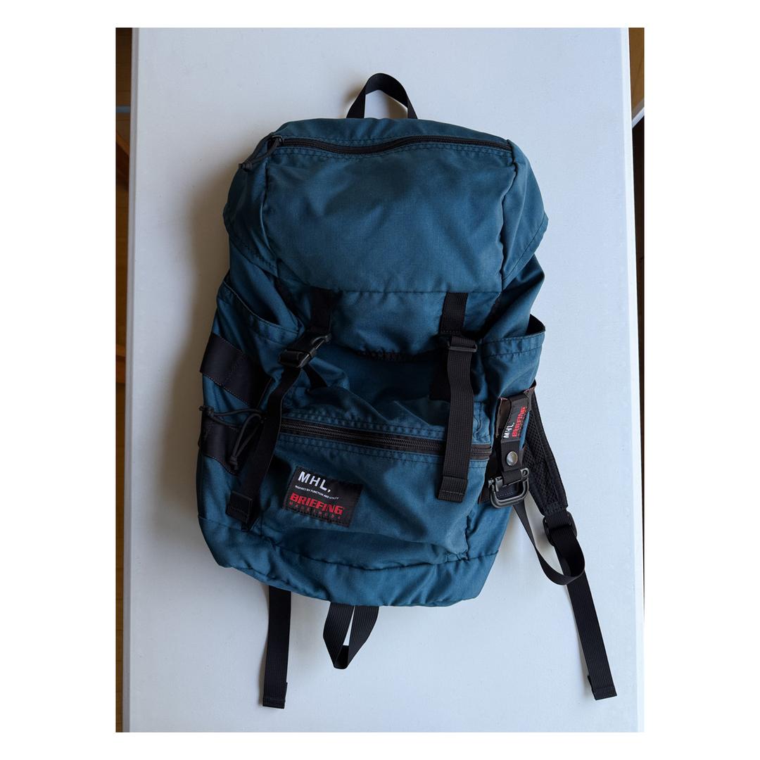 MHL. X BRIEFING - BIG RUSKACK (Turquoise) *made in USA 🇺🇸