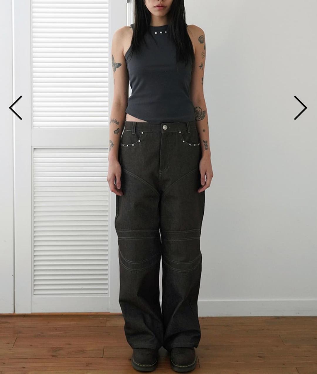 데어드 바이커 진 BIKER JEANS IN CACAO | 후루츠패밀리