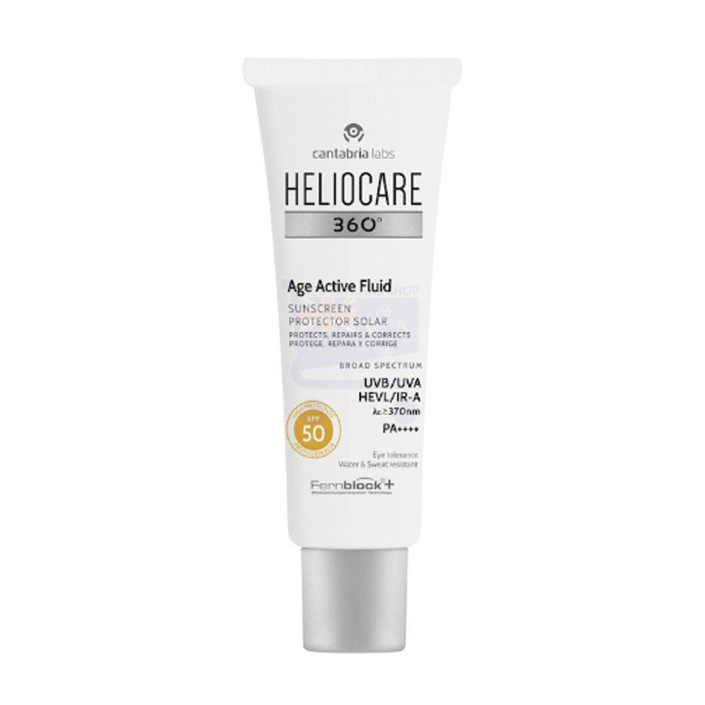 헬리오케어 360 에이지 액티브 플루이드 SPF50 50ml 자외선차단제