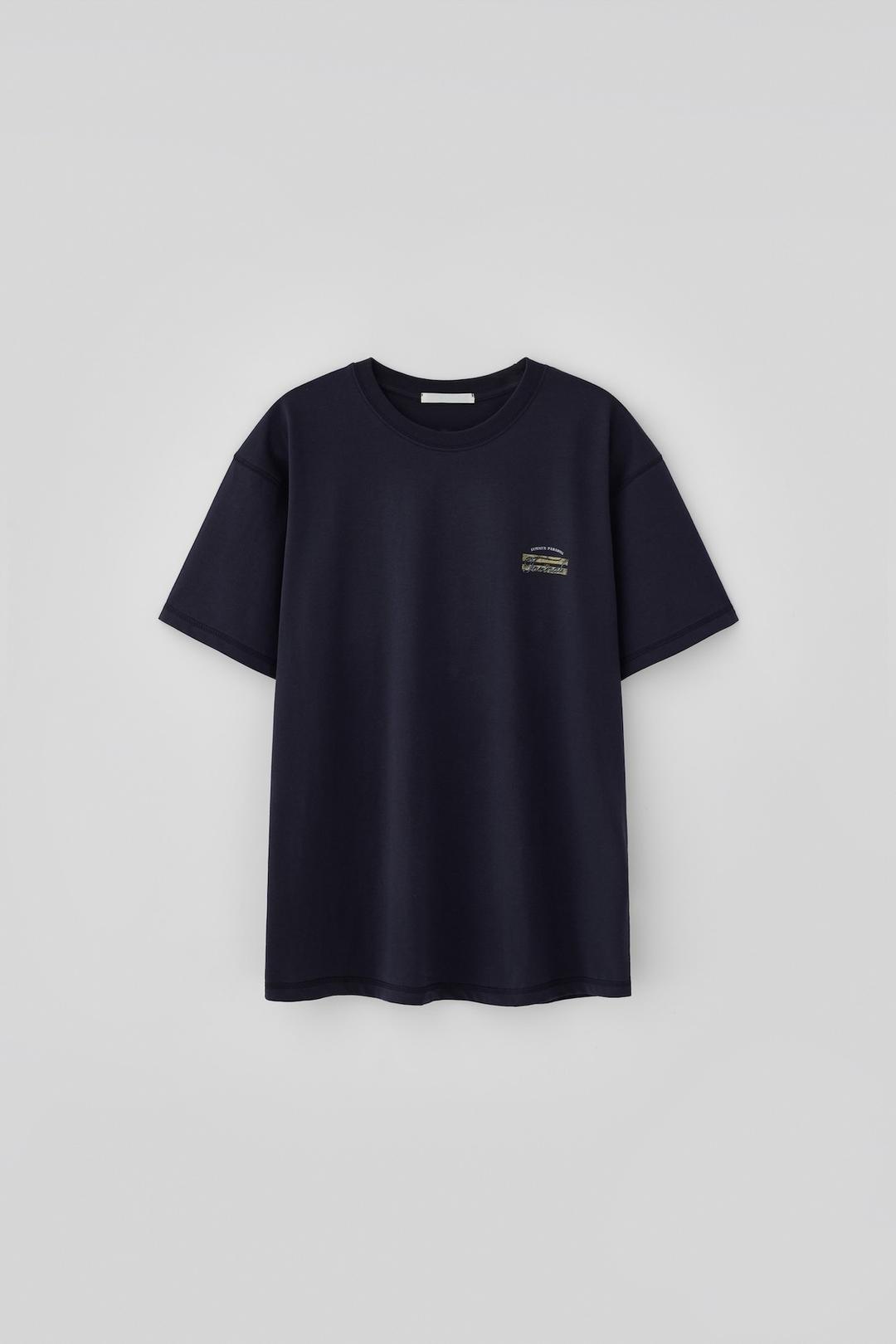 (1st re-stock) T/T Cactus in paradise t-shirt (navy)