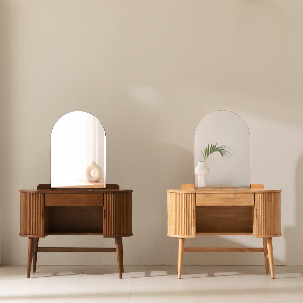 라움에스알 그래그래 원목 화장대 거울세트