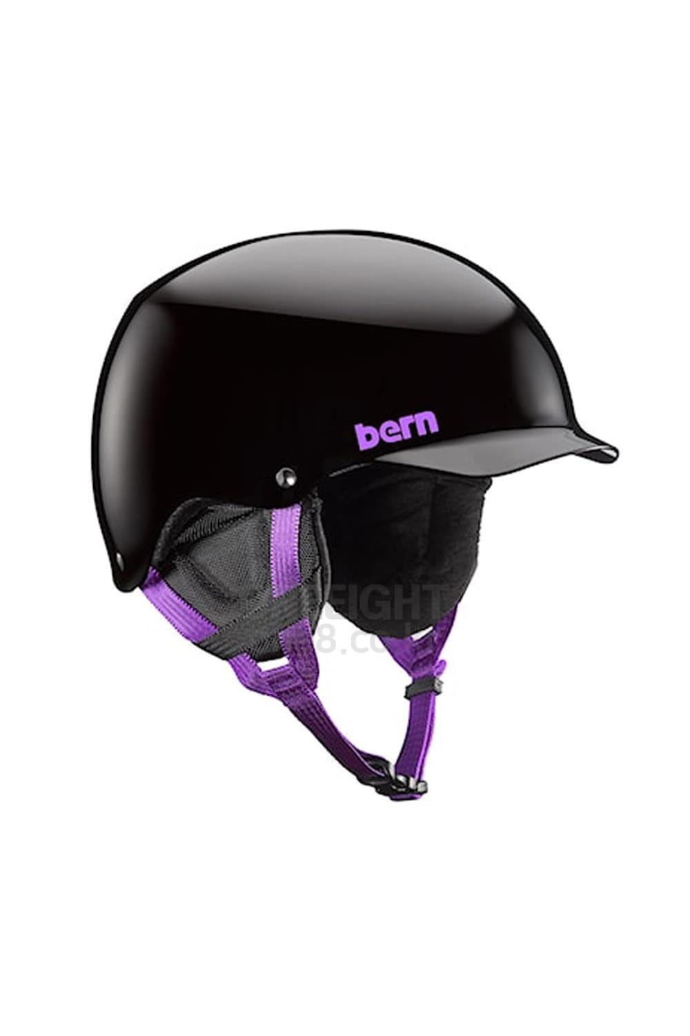 번/베른 헬멧 팀 뮤즈 아시안핏 BERN_TEAM MUSE (ASIAN FIT)_GLOSS BLACK_DFBE071BK