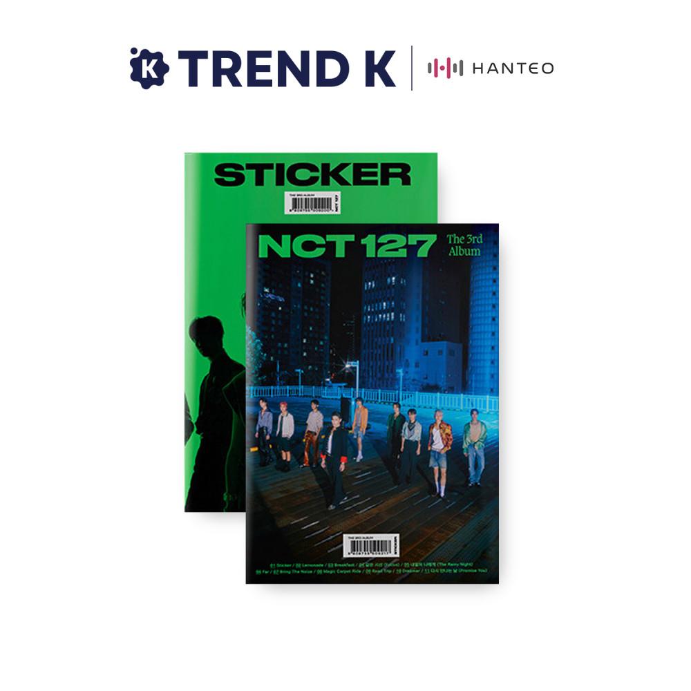 엔시티127 NCT 127 STICKER 정규 3집 스티커 그린 블루 미개봉 [버전선택]