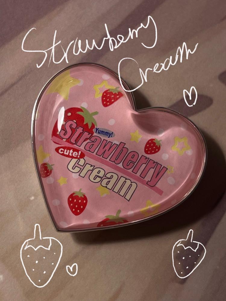 [Limited] Strawberry Cream Heart tok (Silver)