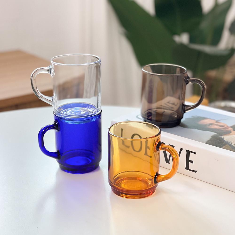 [원키친몰] 듀라렉스 베르사유 리스 내열 유리 홈카페 머그컵 260ml