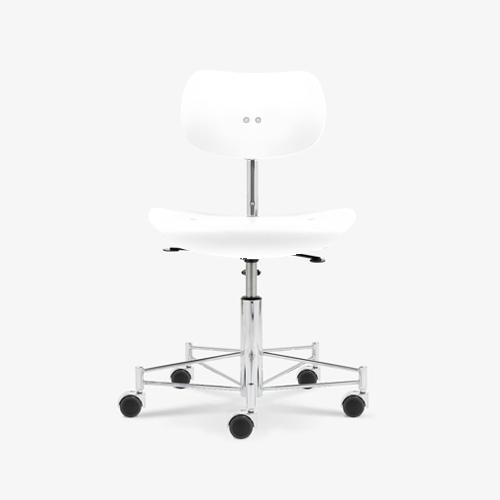 SBG197 R Swivel Chair (White)