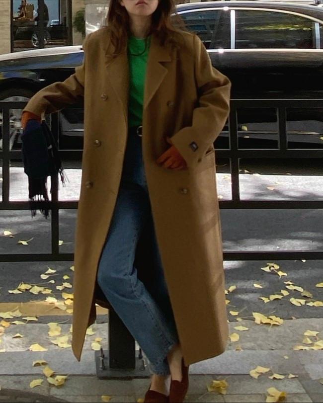 문 트위드 코트_Moon tweed coat