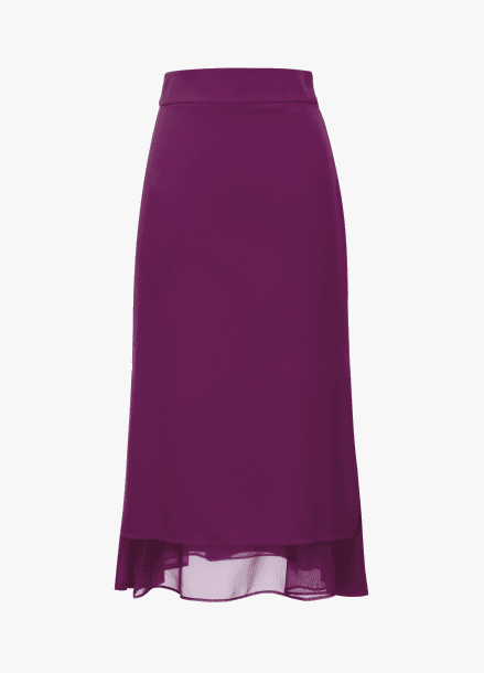 슬릿 헴 스커트