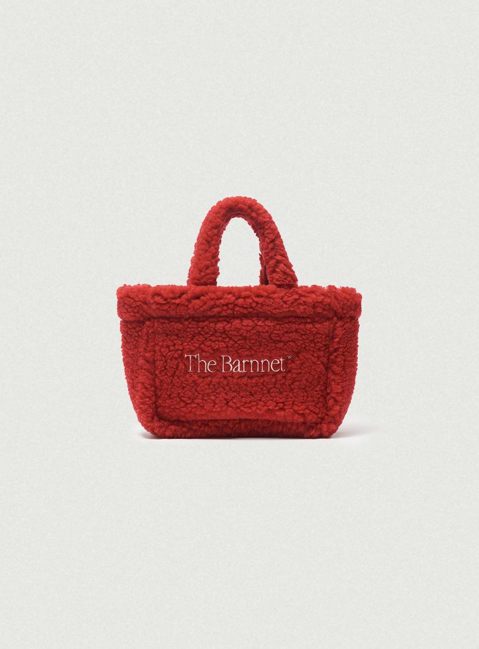 Mouf Boucle Tote Bag_Red [12월 중순 순차 배송]