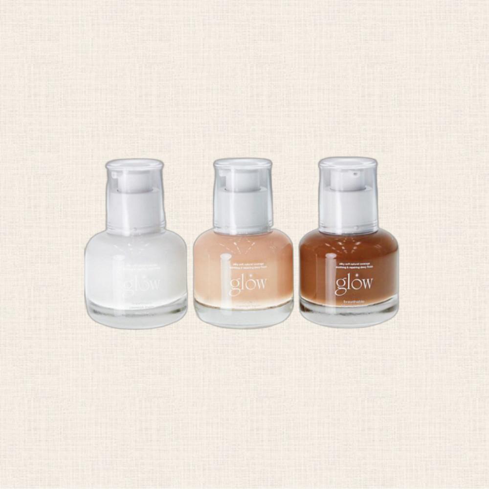 글로우 브리더블 비비크림 30ml 3종(화이트/원/브라운)