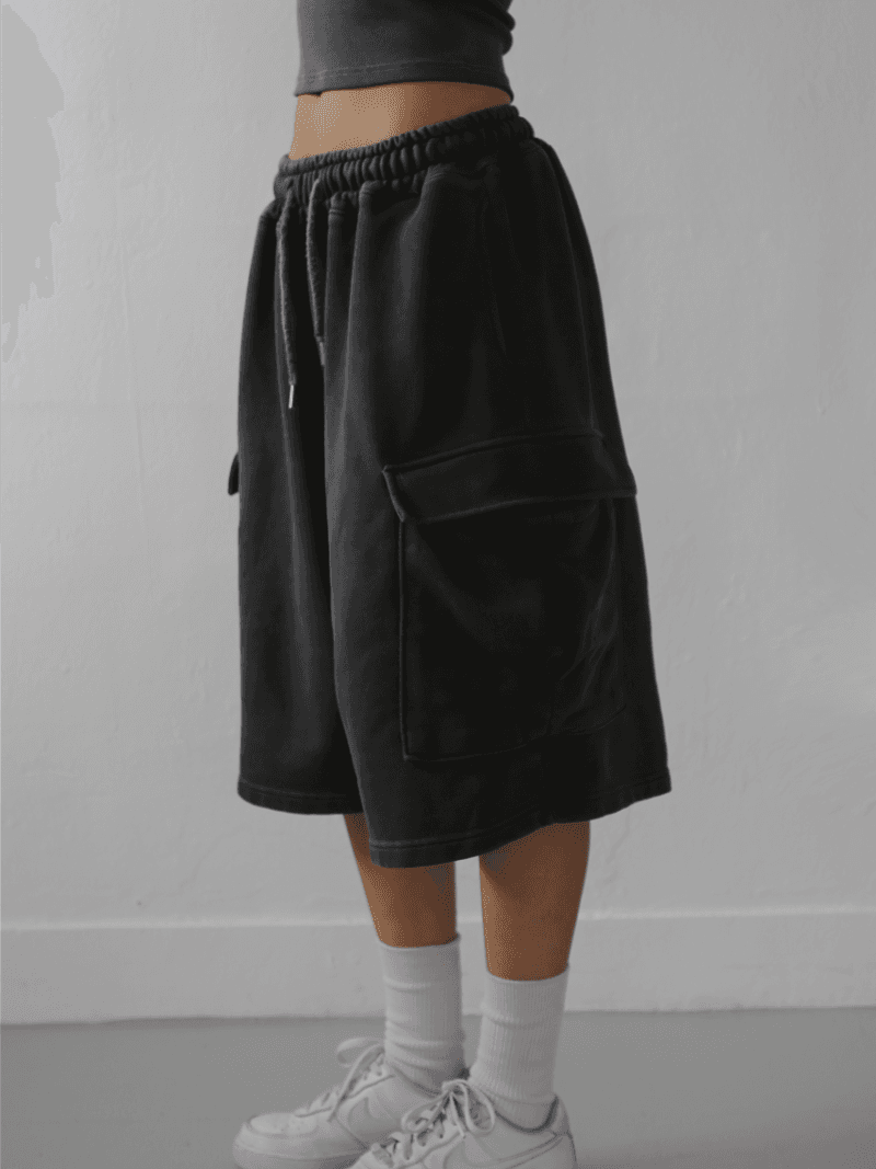 [UNISEX] 애쉬 피그먼트 버뮤다 팬츠 (3 colors)