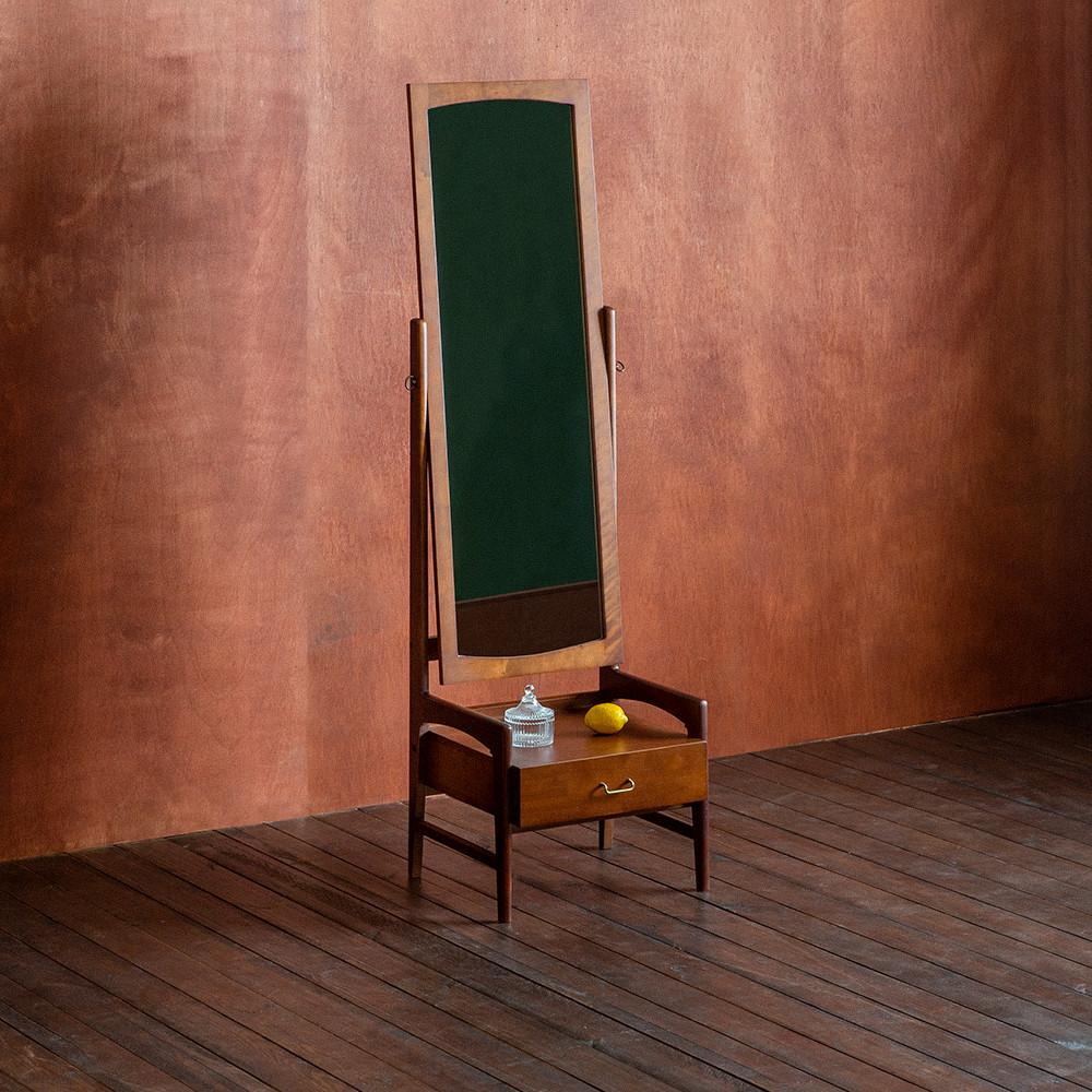 [장미맨숀] 브루나 원목 전신거울