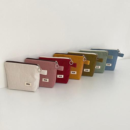 ⛄️골덴 통통이 파우치 (7color / 2size)