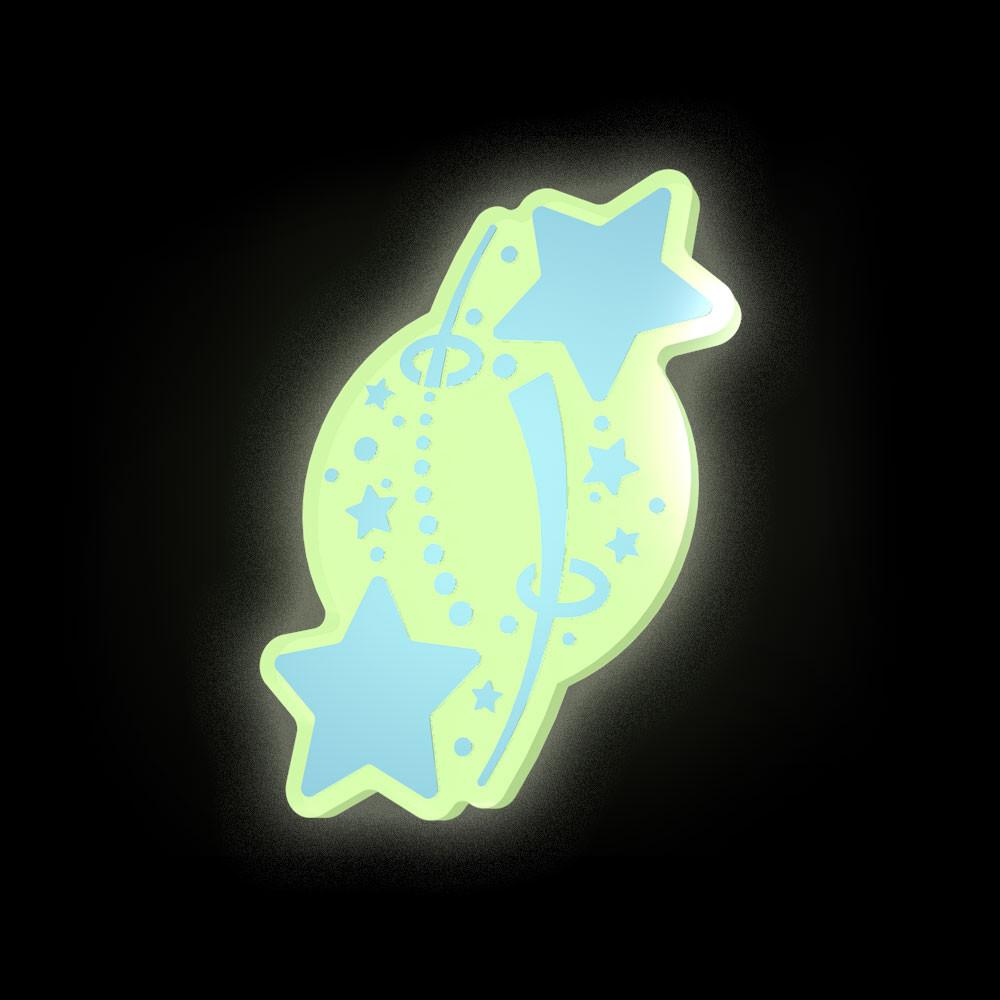 [무톳] star piece tok - blue (야광)