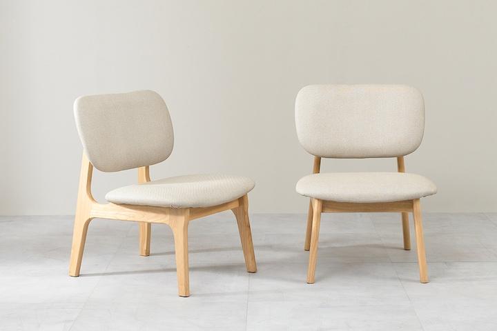 마이홈 낮은 식탁의자 우드체어 2colors