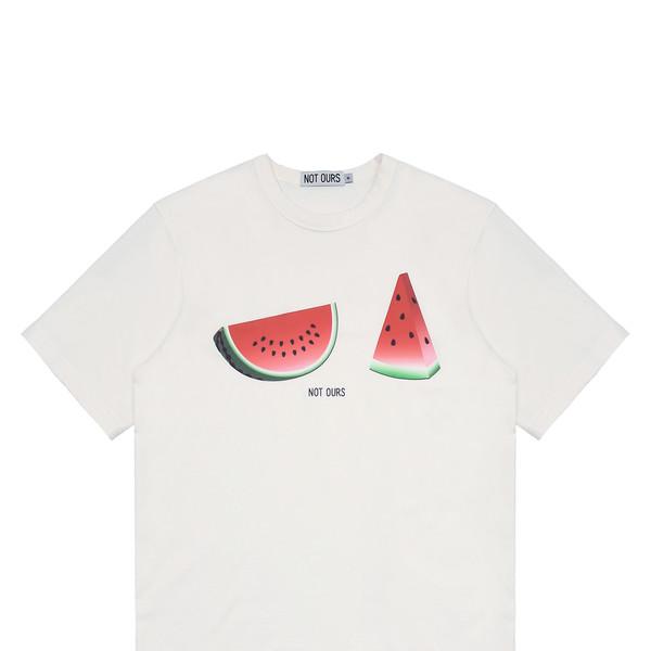 Watermelon🍉 organic cotton t-shirt I White