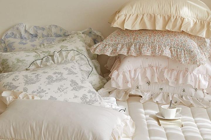 호텔프랑스 먼지없는 프릴 베개커버 8color