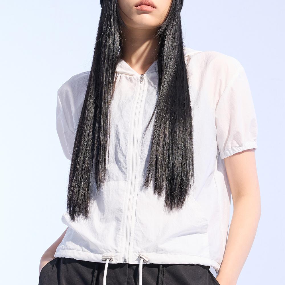 플릿 후디드 윈드테이커 (WHITE)