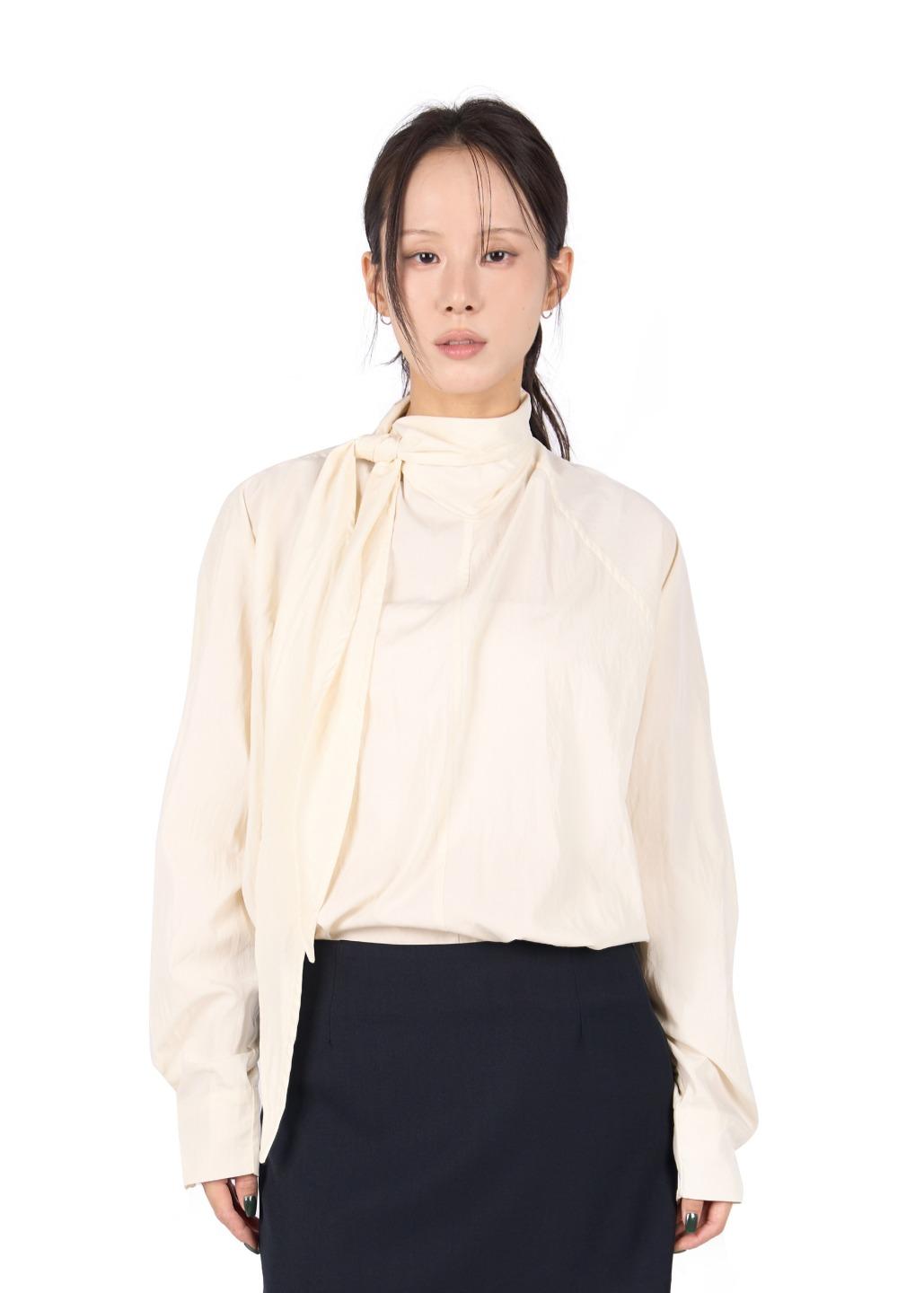 릿킴 POET TIE BLOUSE
