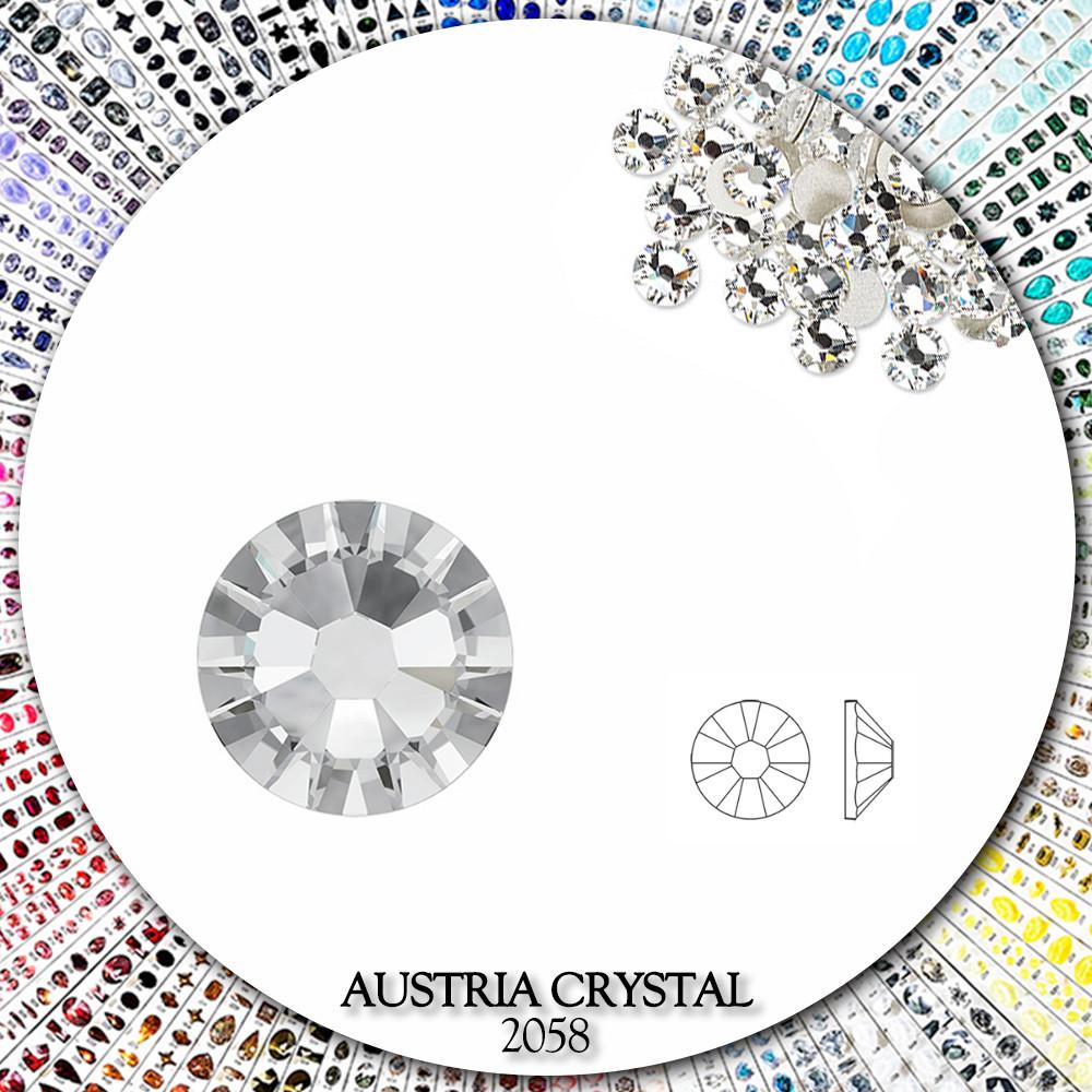 오스트리아 크리스탈 2058 원형 크리스탈 ss5 50개입 젤네일스톤 네일파츠