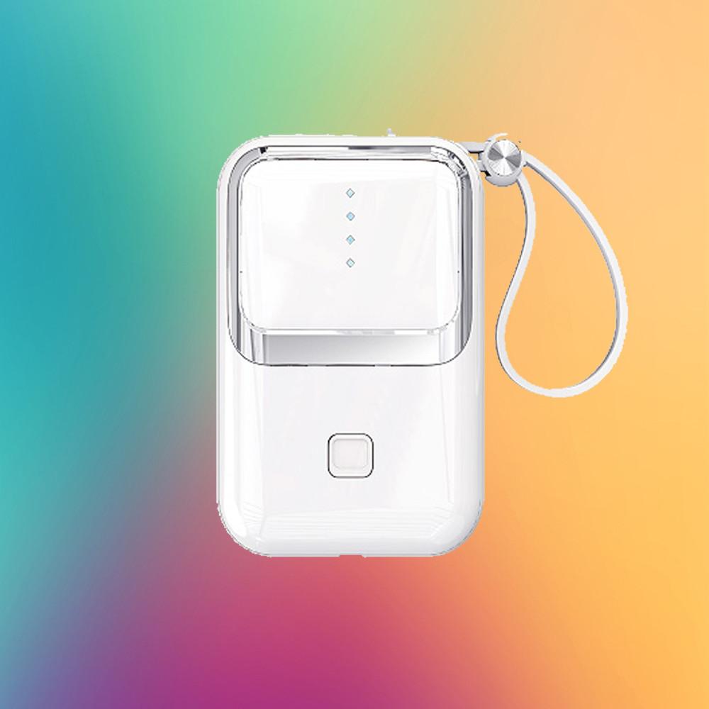 드리온 일체형 미니 보조배터리 PD20W 듀얼 고속 충전 휴대용 소형 밧데리 10000mAh 아이폰