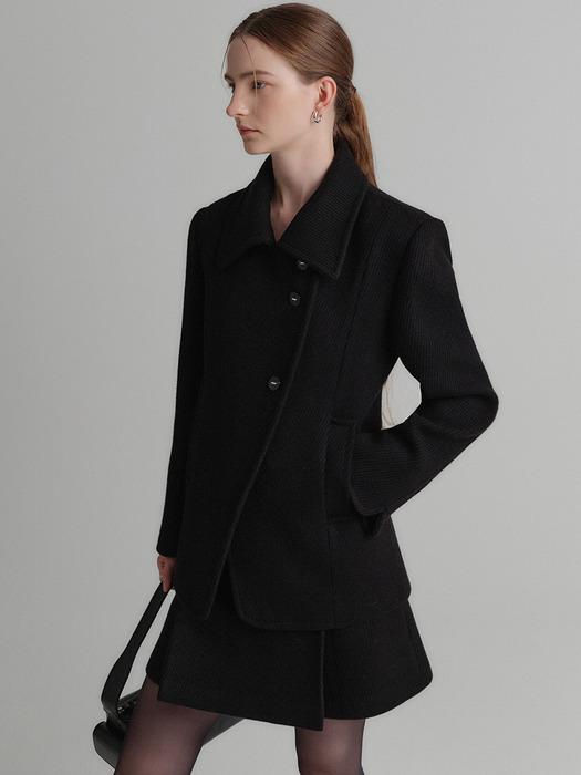 카리나 울 자켓_블랙 / KARINA WOOL JACKET_BLACK