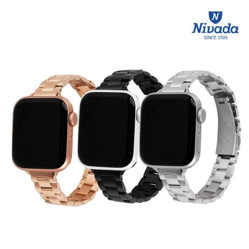 애플워치 스트랩 3종 메탈밴드 5003 7 SE 6 5 4 3 2 1 세대 38 40 41mm