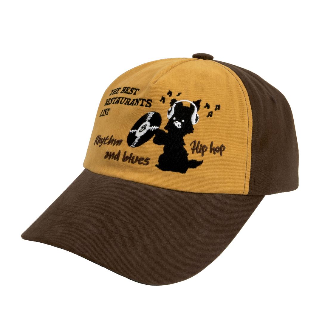 DJing Brody ball cap - Mustard yellow / Brown