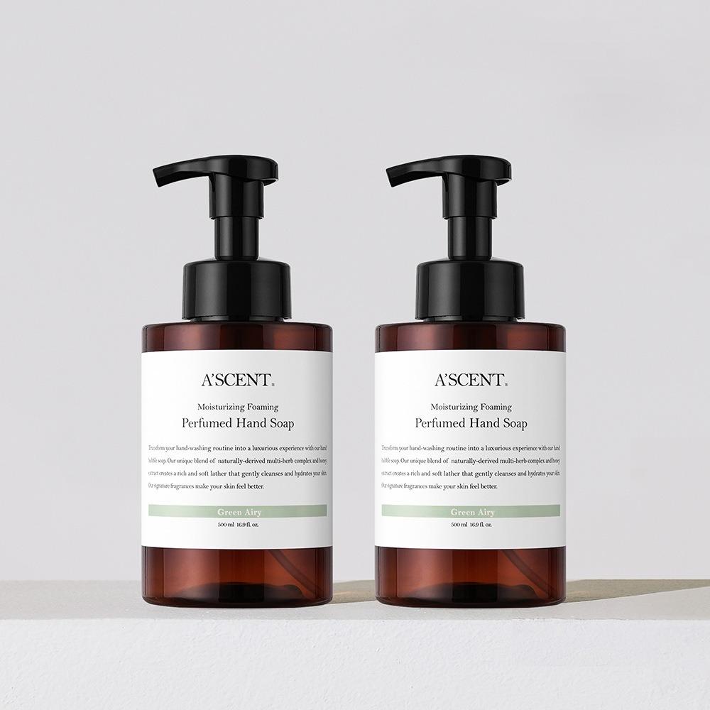 1+1 에이센트 버블 핸드워시 손세정제 500ml