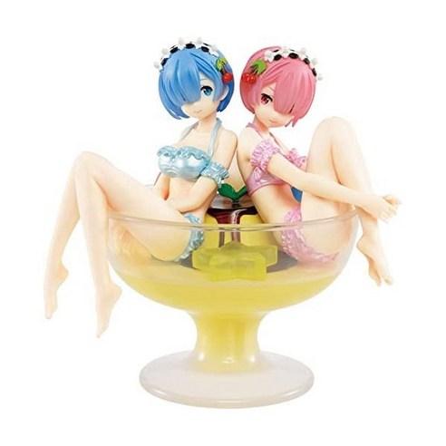 제일복권 RE 제로부터 리제로 달콤한봄이왔다 렘 & 람 피규어, 1개