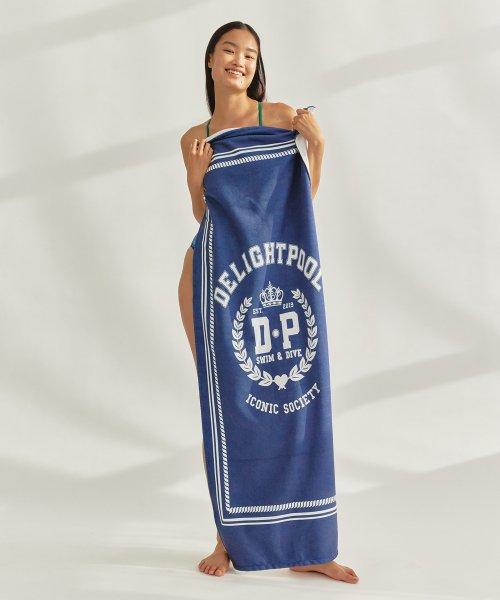 Iconic Society Beach Towel - Preppy Navy