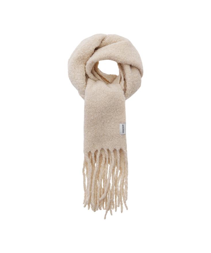 Soft Wool Muffler (Ivory)