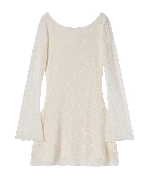 [블랙롱 외 당일발송] [MADE] 리리스 백 리본 레이스 원피스