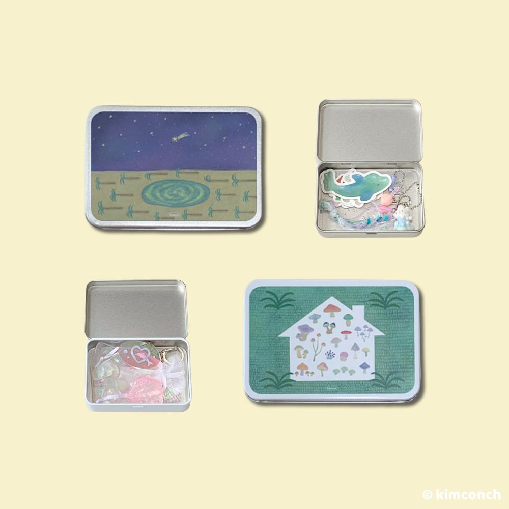 [김콘치] 와이키키섬 틴케이스 2종