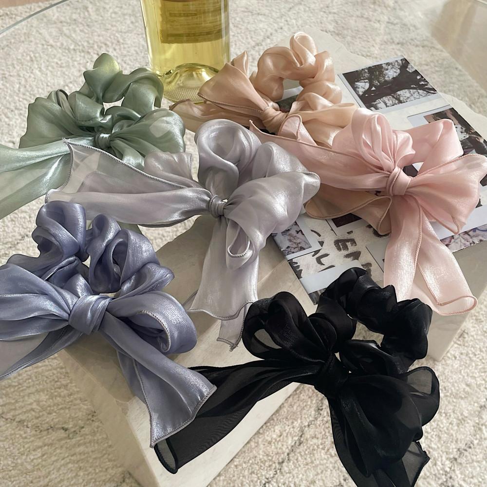 글로시 리본 투웨이 스크런치 (7color)