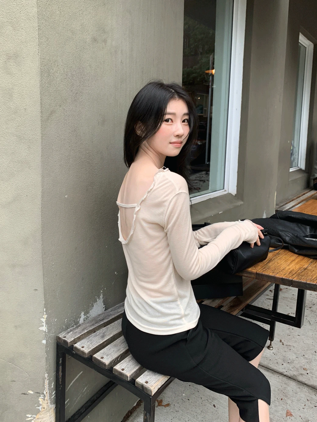 DW. Sheer Ballet Wave Tee