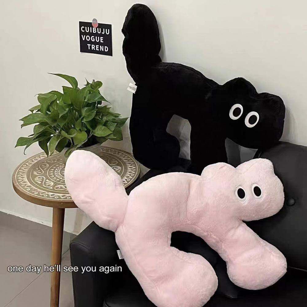 나인룸 고양이 쿠션 목쿠션 베개 바디필로우