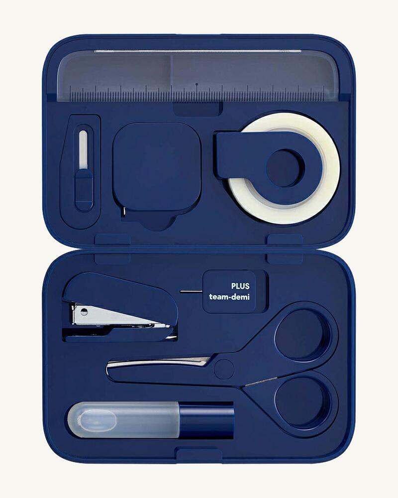 Team-Demi Mini Stationery Set _  Navy