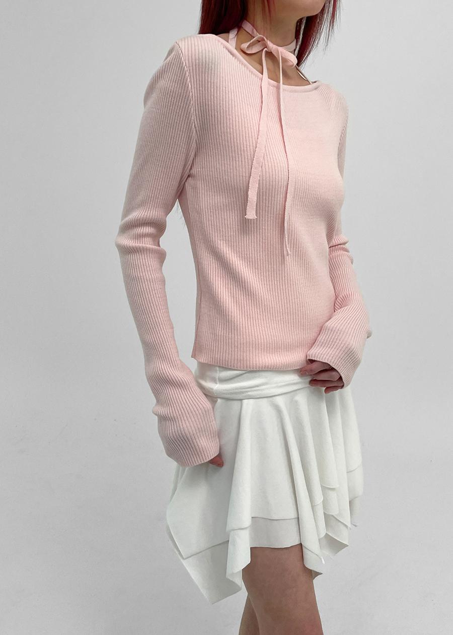 [MADE] 밴시 여리끈 보트넥 니트